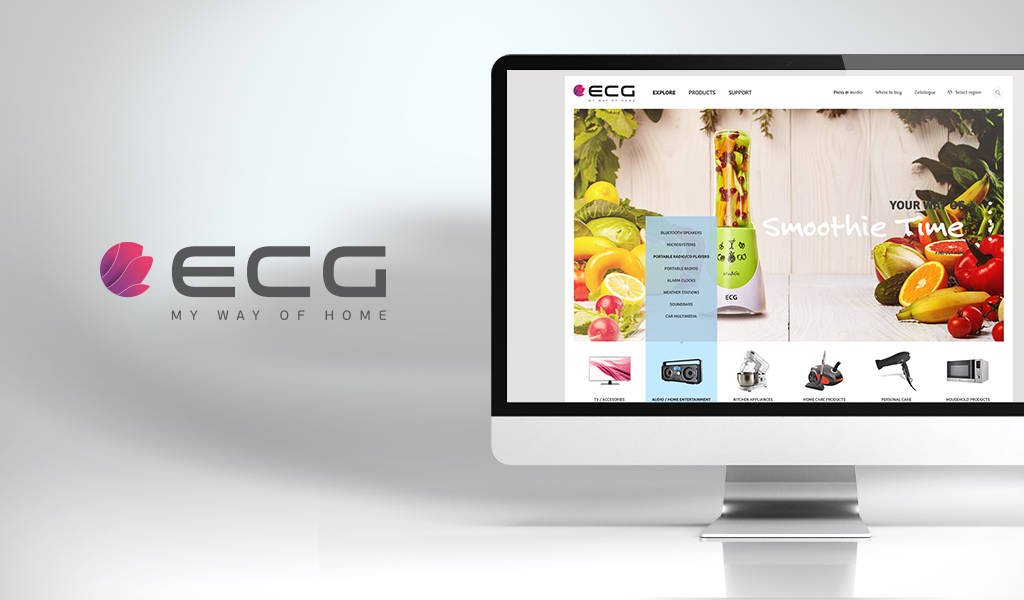 ECG přichází s novými moderními webovými stránkami!
