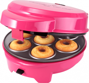 NOSTALGIA My Mini Lava & Bundt Cake Maker Hot Pink