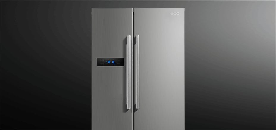 Predstavljamo vam popoln ameriški side-by-side hladilnik ECG ERS 21780 NIXA+