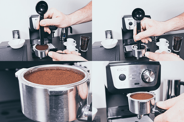 Как правильно пользоваться рожковой кофеваркой