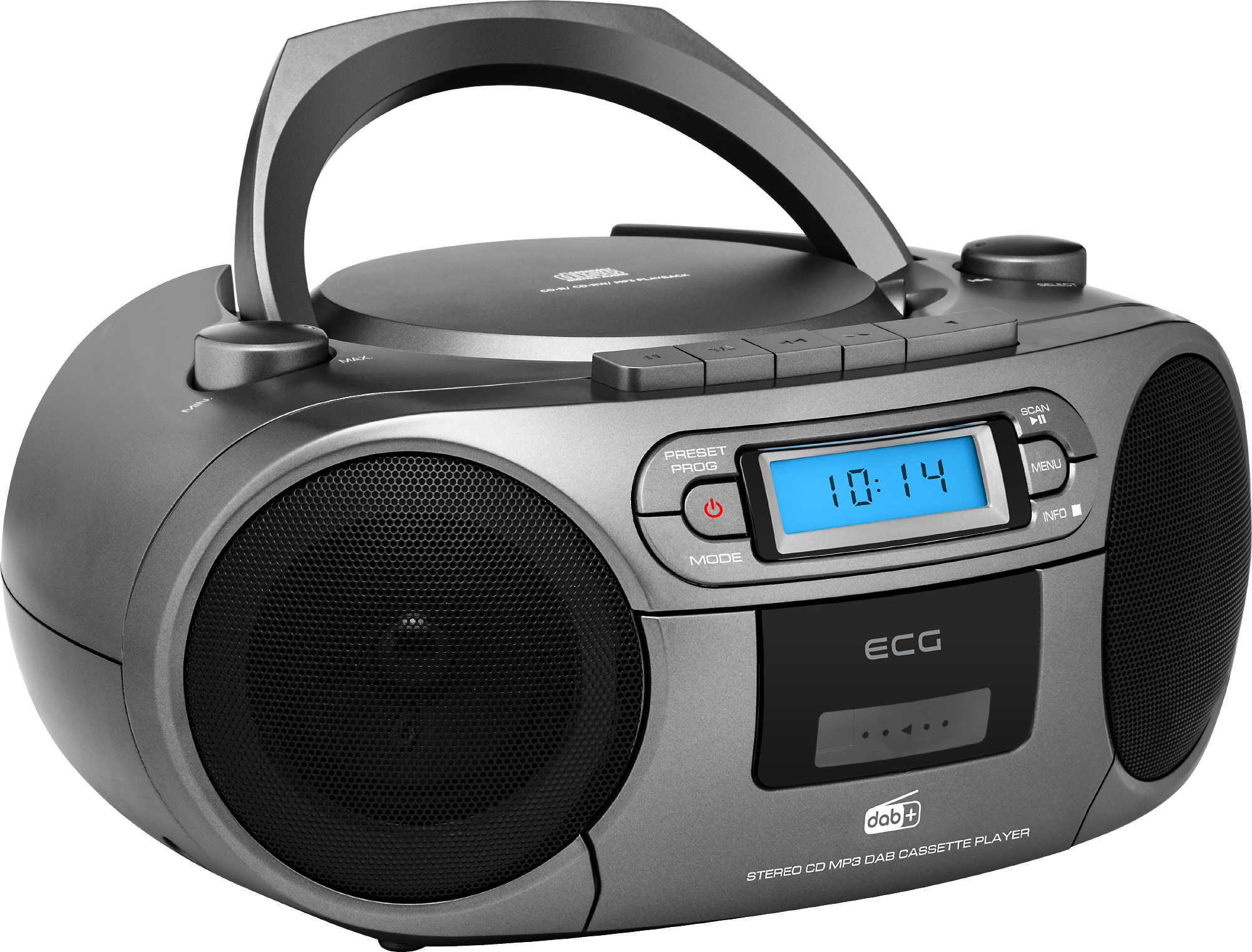 Bedst Par Mammoth ECG CDR 999 DAB - DAB + / FM radio with CD / Cassette player
