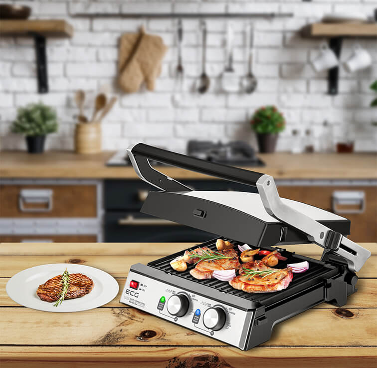 ECG KG 2033 Duo Grill & Waffle - Contact grill