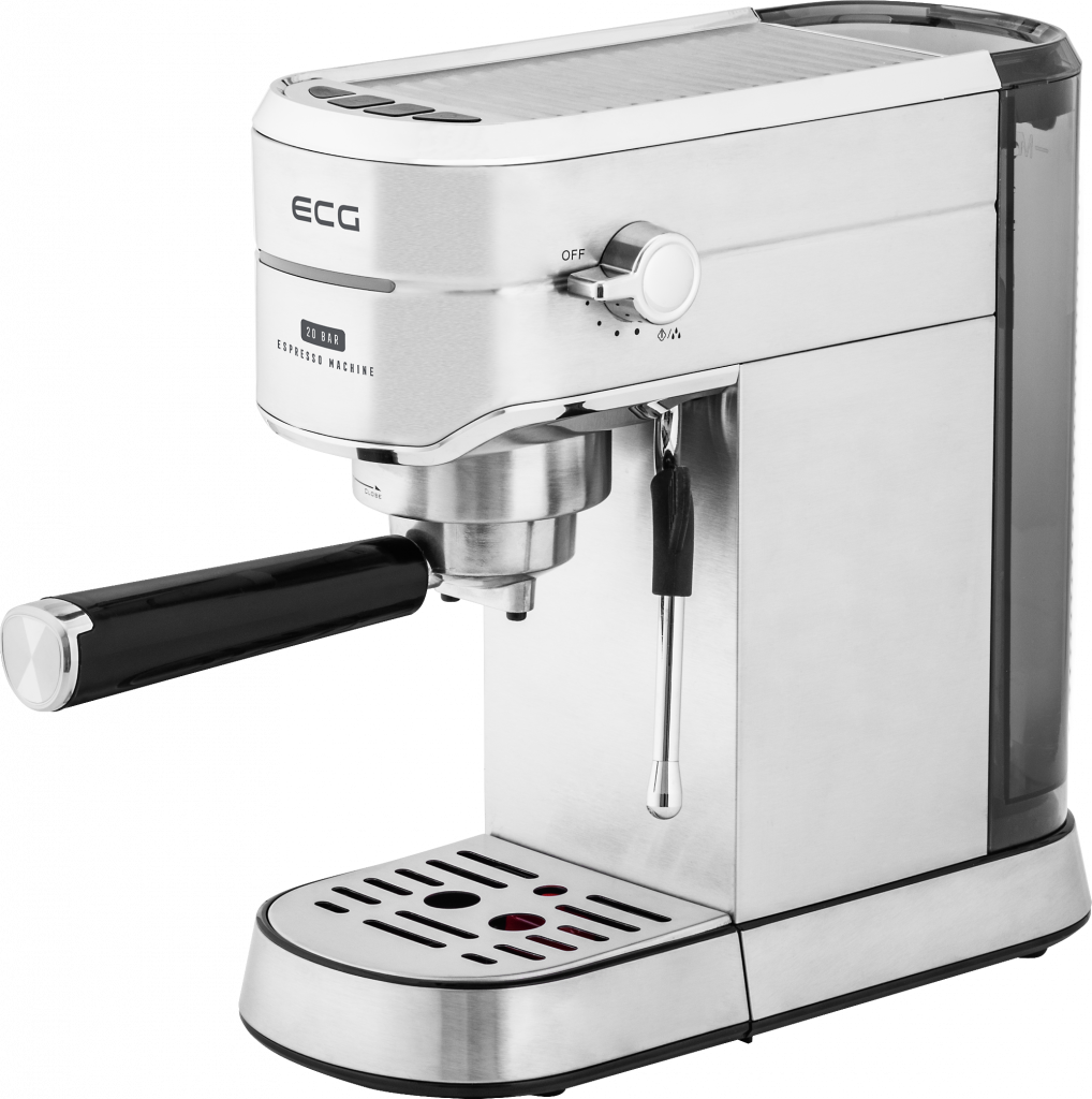 Macchina Da Caffè ECG ESP 20101 Black Leve – Pompa 20 Bar, Serbatoio 1,25L, Ugello Vapore Per Latte