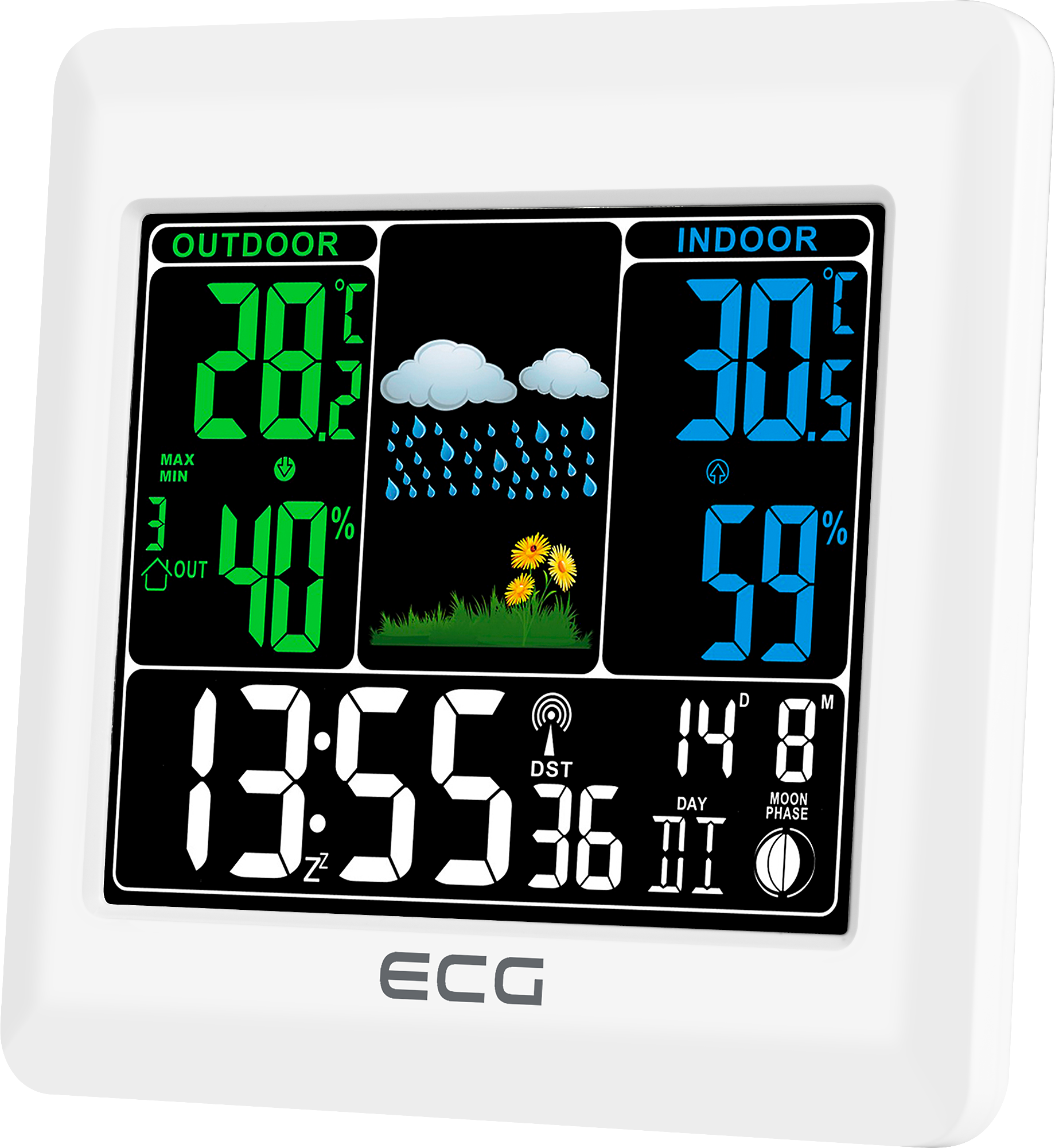 ECG MS 300 White - Weather station