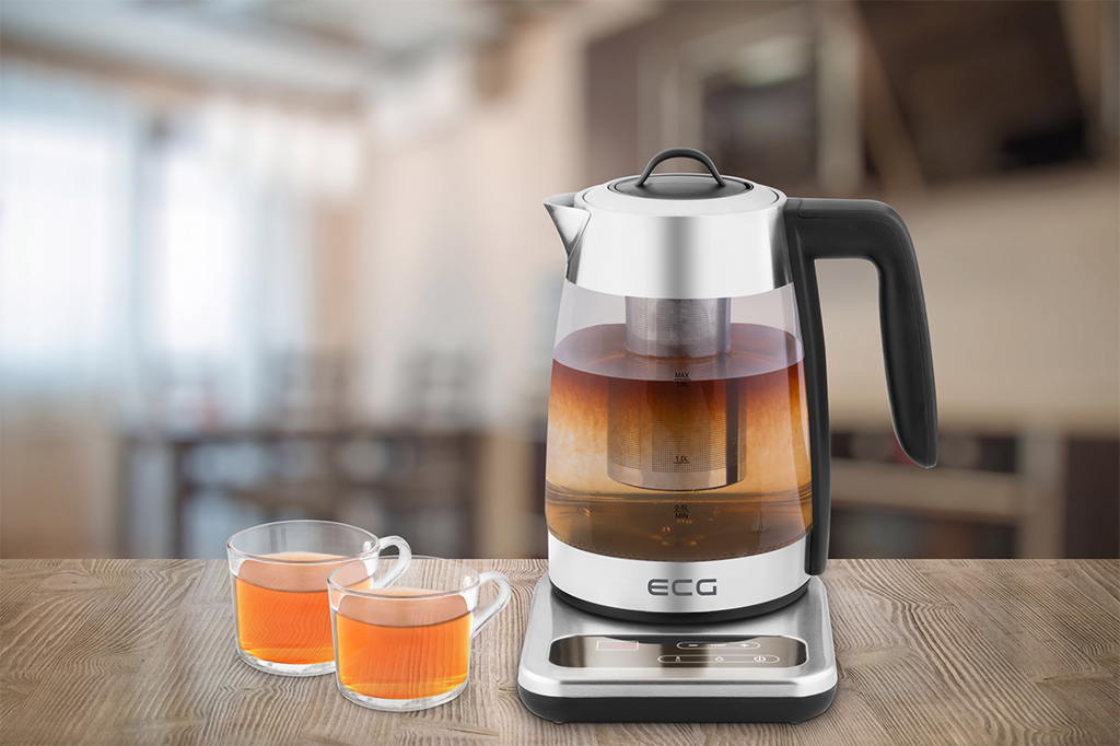 ECG RK 1891 INFUSO - Electric kettle with tea strainer