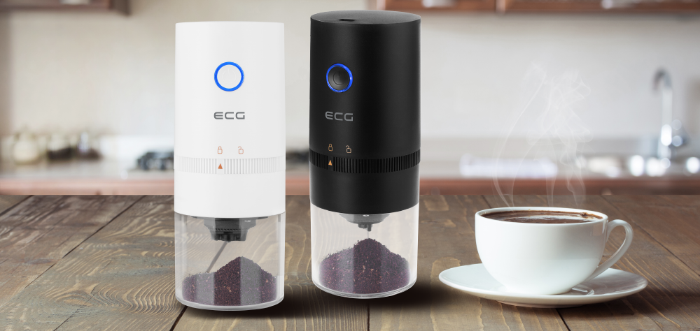 Nový mlynček na kávu ECG využijete aj na cestách