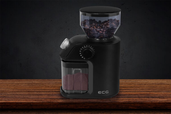 Empty wood table top with black background, Template mock up for display of product.